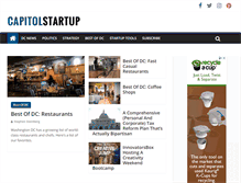 Tablet Screenshot of capitolstartup.com